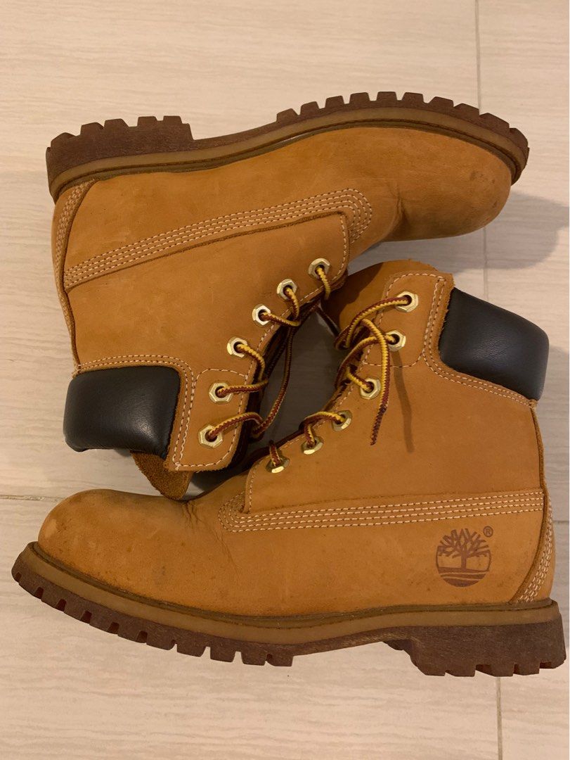 High cut discount timberland boots