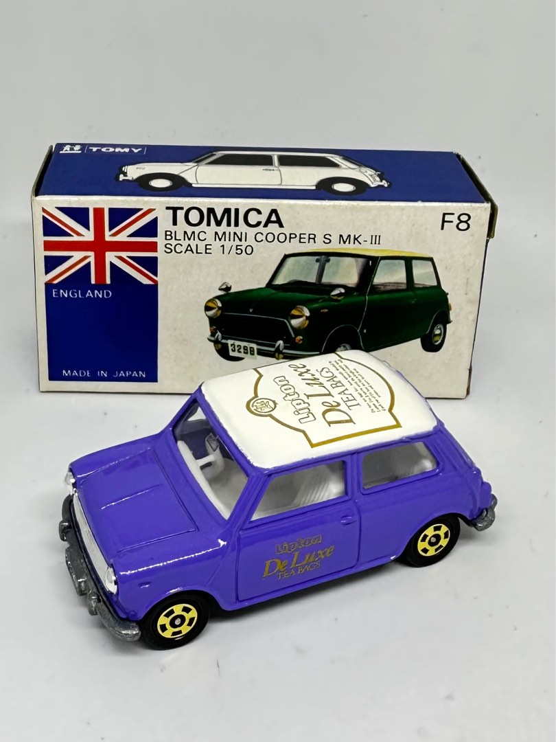 絕版日本製藍盒Tomica車仔MADE IN JAPAN TOMY TOMICA F8 BLMC MINI 