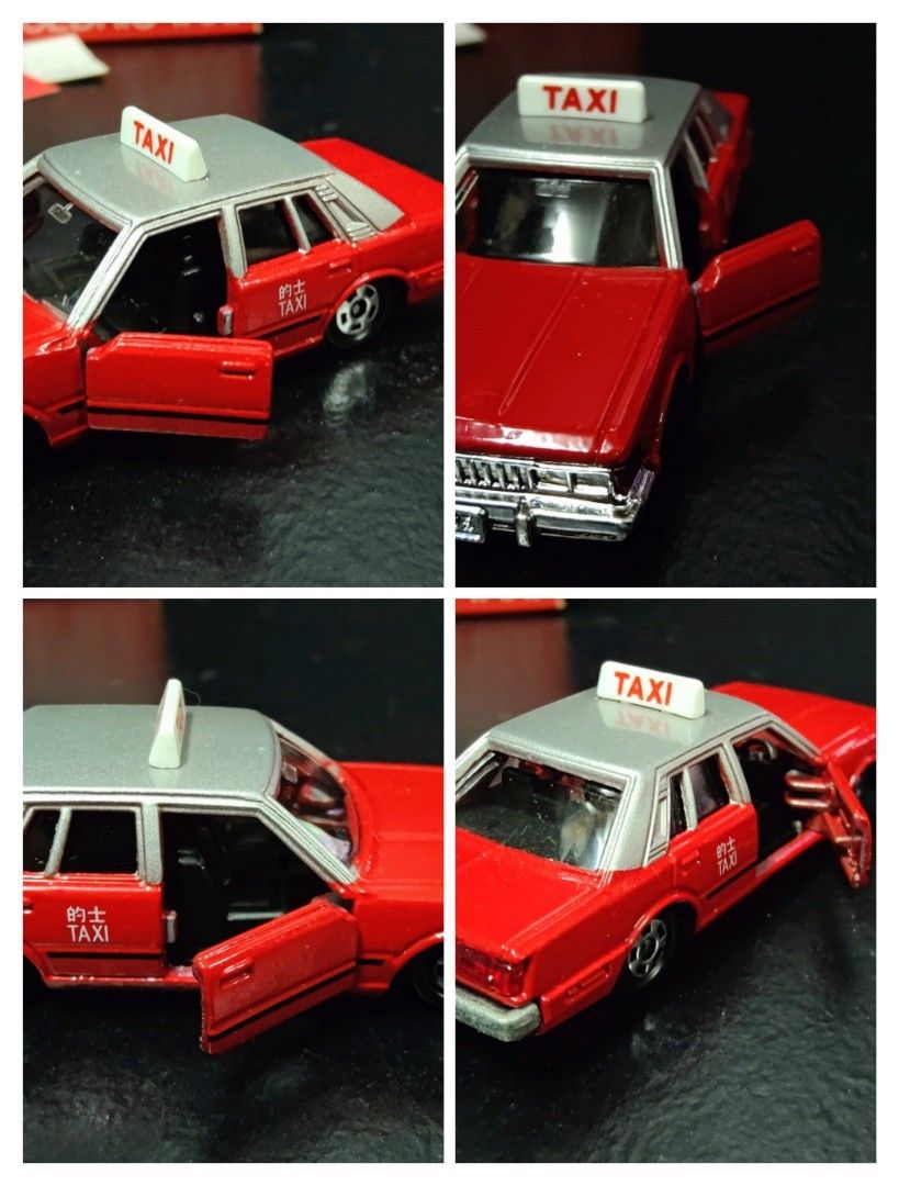 Tomy Tomica NISSAN CEDRIC CEDRIC TAXI 香港的士, 興趣及遊戲, 收藏品