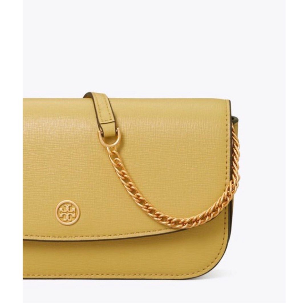 Tory burch sales robinson chain wallet