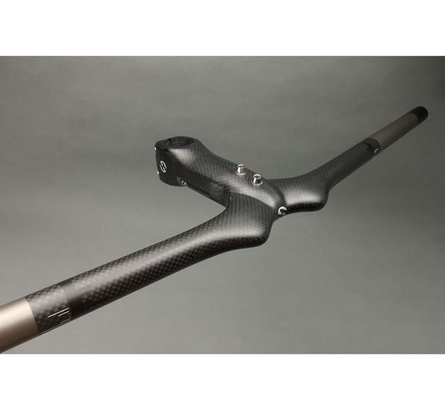 Carbon Handlebars Road Bike TOSEEK 400mm Carbon Fiber Road Bike