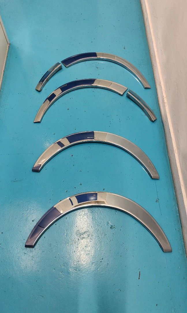 Toyota Hiace Chrome Fender / Tyre Guard / Hiace Chrome / Hiace ...