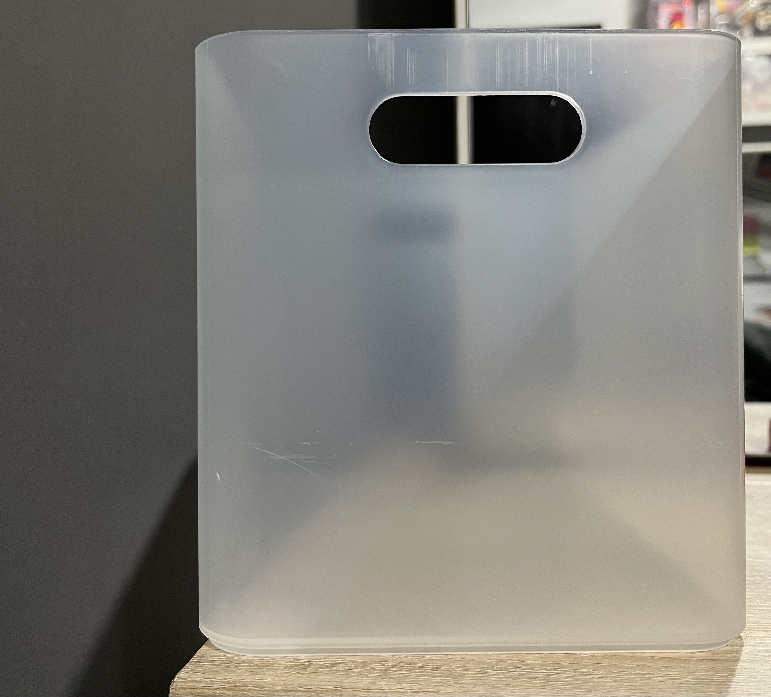 translucent organizer daiso, Furniture & Home Living, Home Improvement