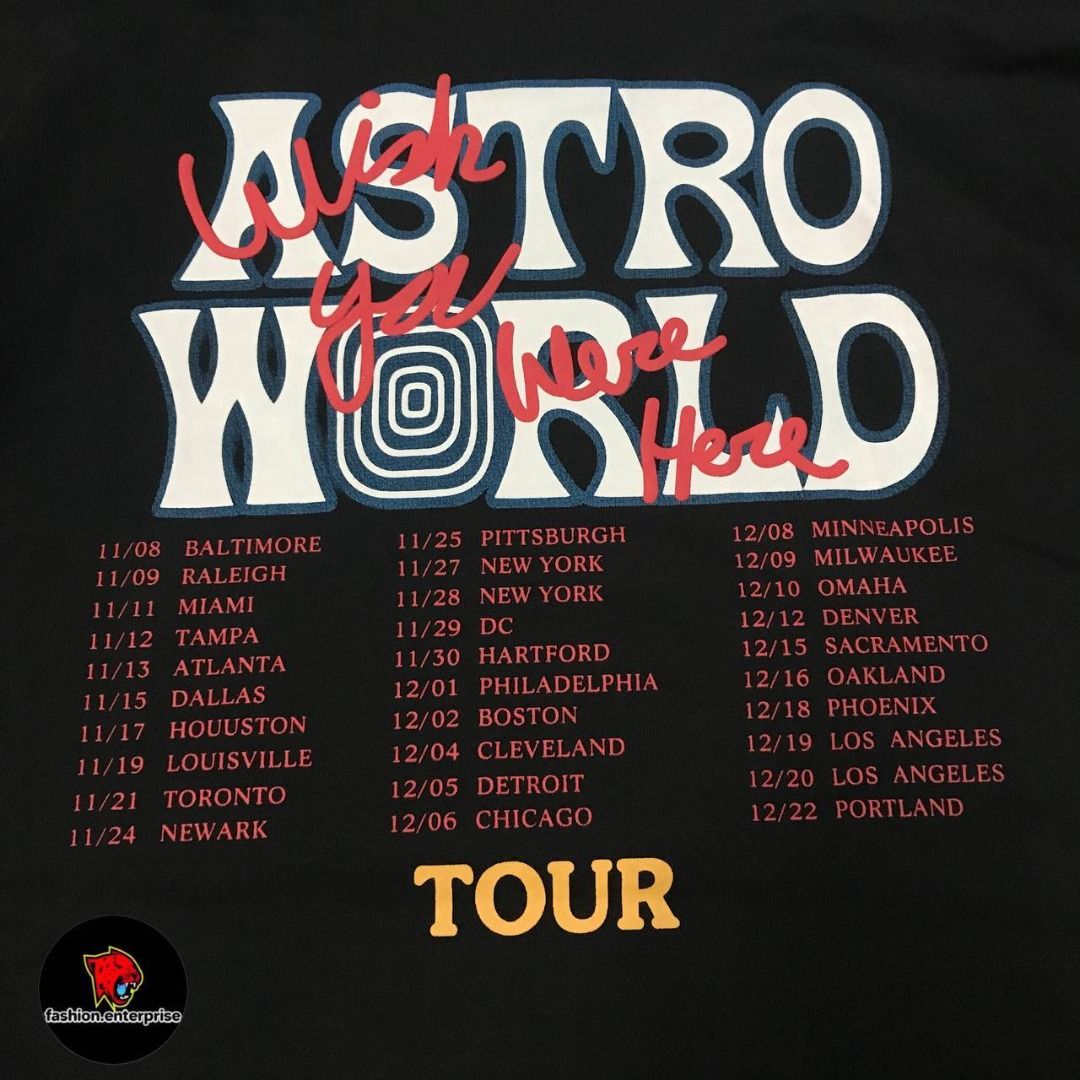 Astroworld tour sweatshirt store