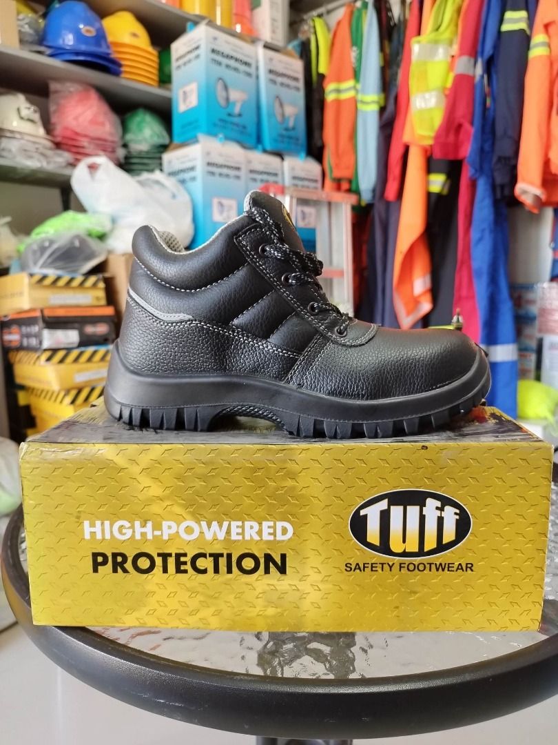 tuff/brand safety shoes``, Men's Fashion, Footwear, Boots on Carousell