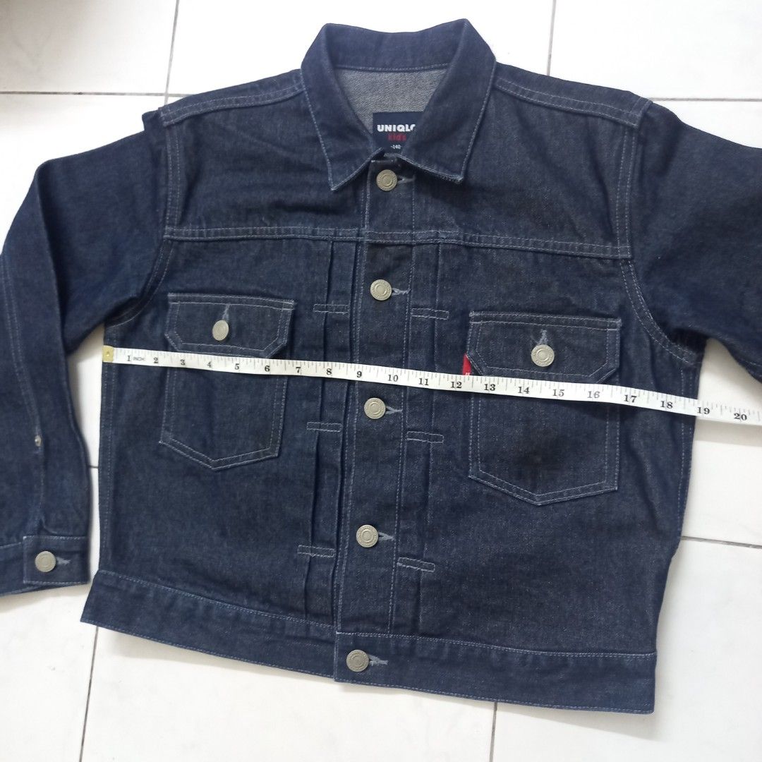 Uniqlo denim jacket shop malaysia
