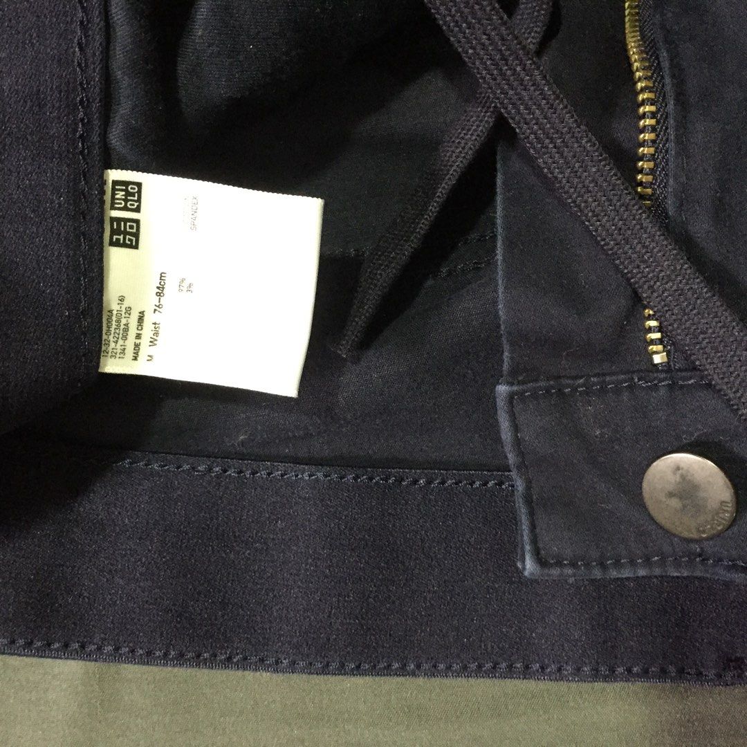 Uniqlo Smart Pants - Stretch (Category: Other Bottoms) located in Cainta. Submitted by mxlimited (Listing ID 1210452245, Image 3). Description: Uniqlo Smart Pants - Stretch Color : Navy Size : Medium ( Waist - 30 , Length 35 ) Fabric : 96 % Cotton 4 % Spandex Condition: 97 % in good condition, no issues Rfs : Bought bigger size Payment: Gcash, Bdo .