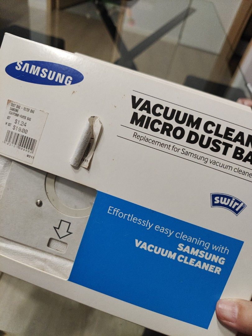 Samsung vacuum hotsell cleaner dust bag