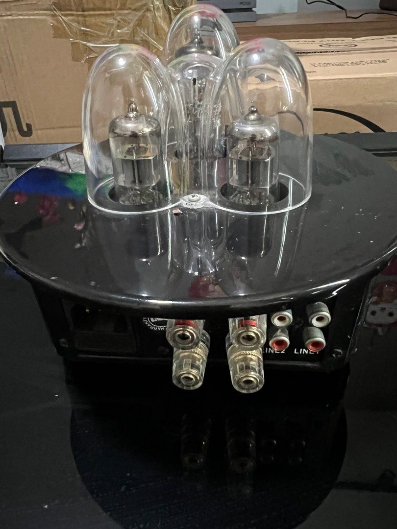 Vacuum Tube MM Phono PreampTurntable Preamplifier Mini Stereo Audio