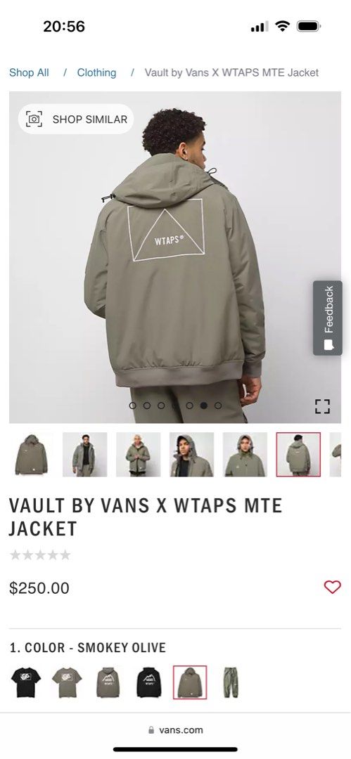 高価値 WTAPS VANS VANS JACKET MTE VAULT X XLサイズ-toeic.or.id