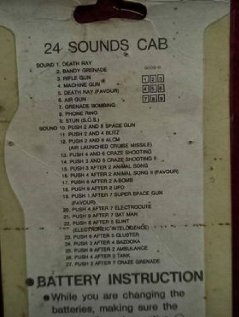 Vintage 80's The Executor keyChain, Hobbies & Toys, Memorabilia