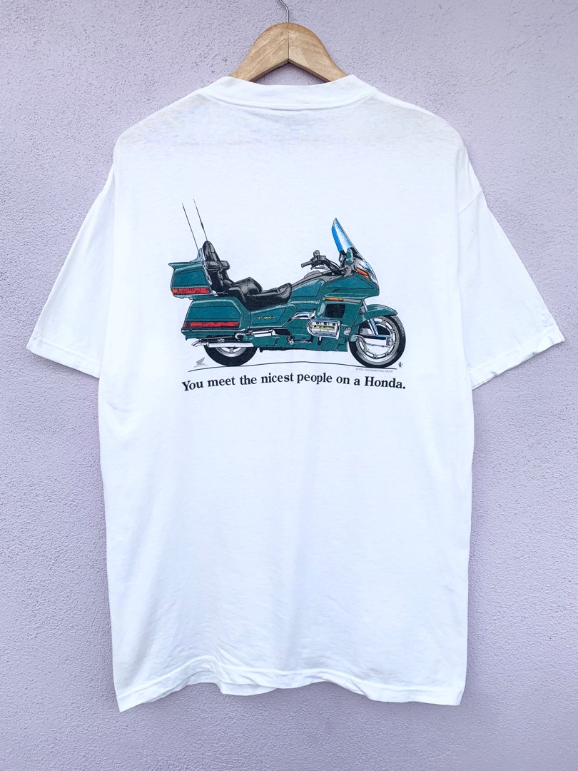Vintage Honda Gold Wing Tshirt Men s Fashion Tops Sets Tshirts Polo Shirts on Carousell