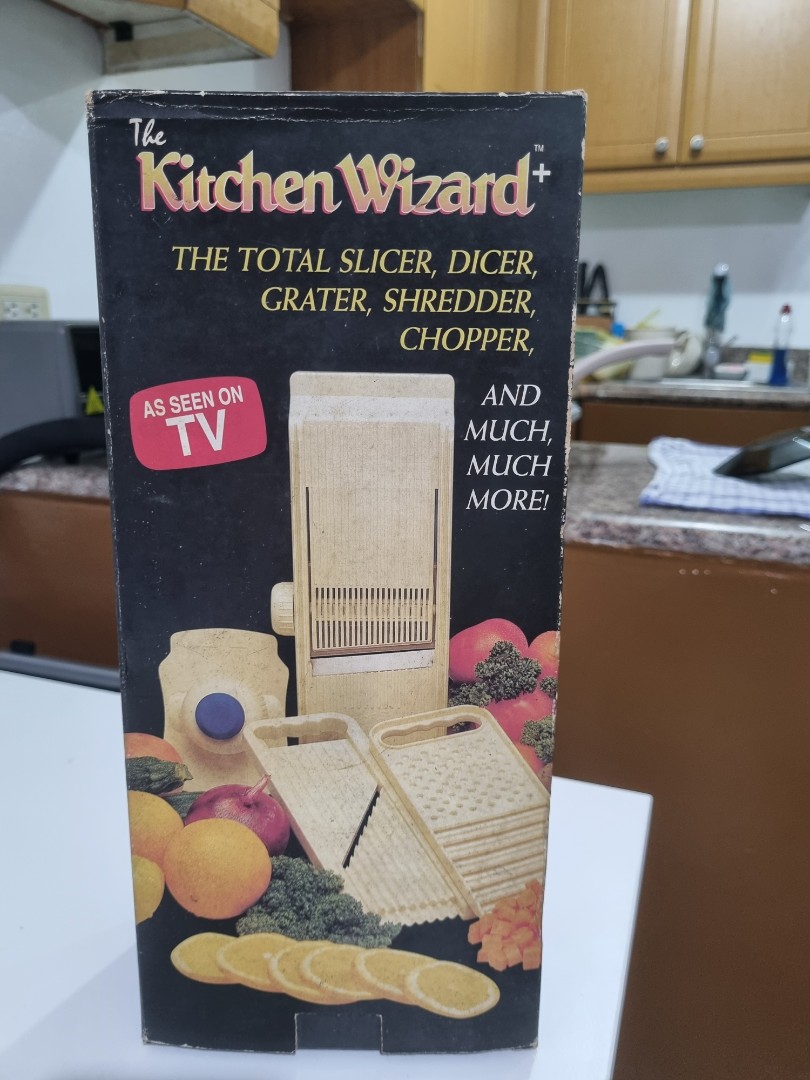 Kitchen Wizard Slicer, Dicer, Grater, Shredder, Chopper (Vintage)