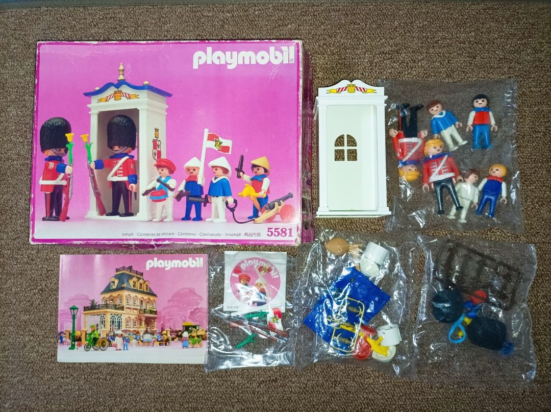 Vintage Playmobil 1989 Palace Guard Set, Hobbies & Toys, Toys & Games