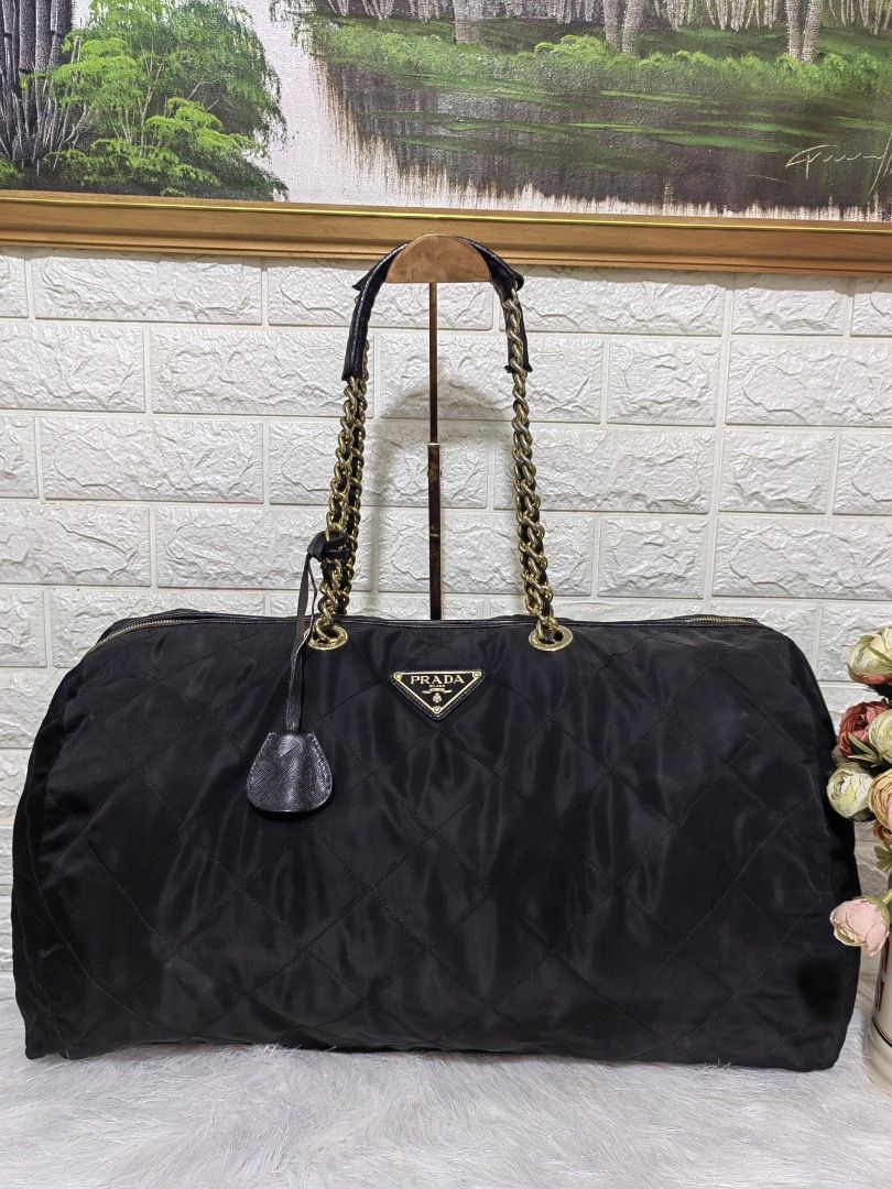 Vintage prada shop duffle bag