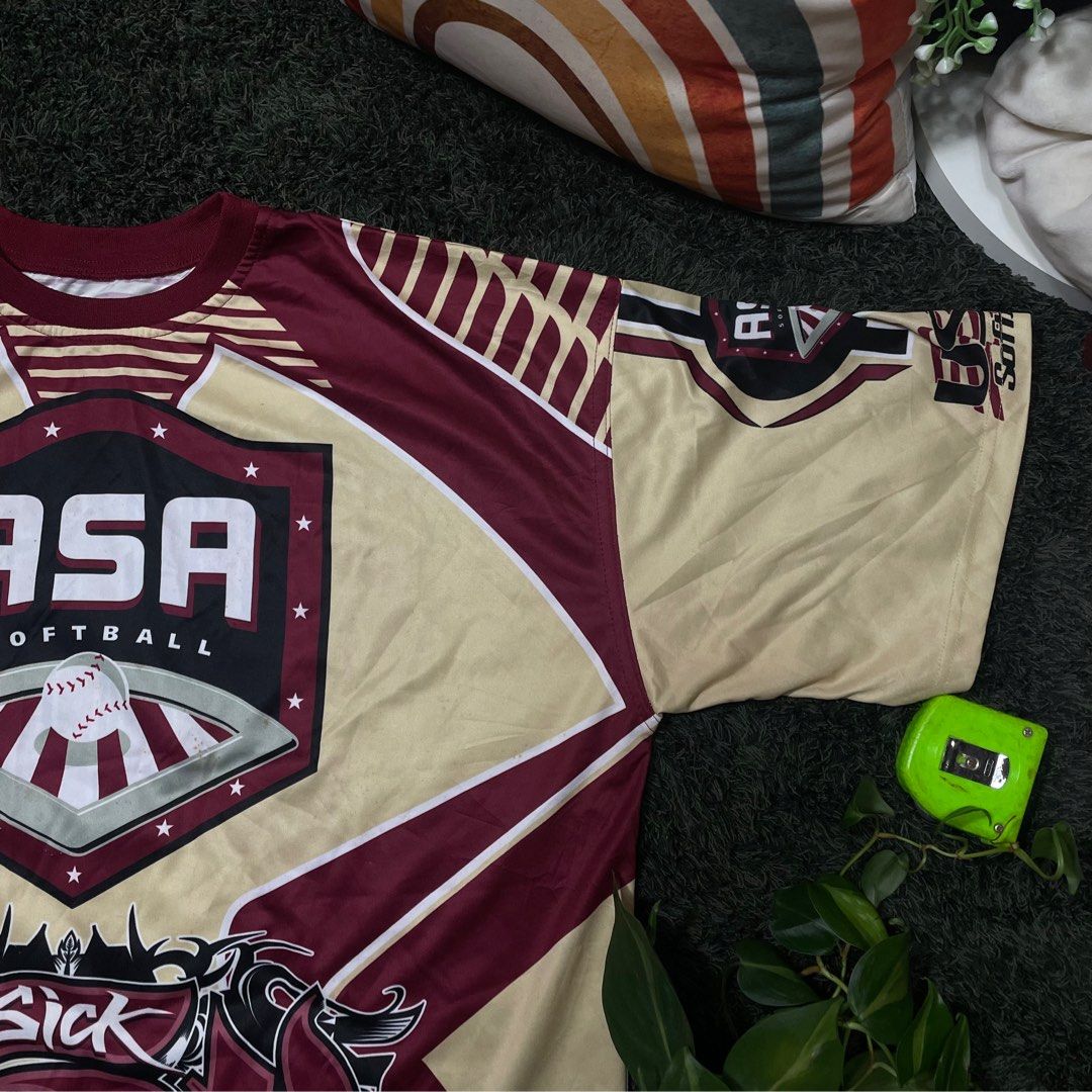 vintage softball jersey, Men's Fashion, Tops & Sets, Tshirts & Polo