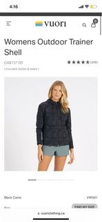 Vuori running jacket
