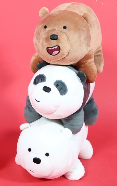 We Bare Bears Plush Stuff Stuffed Toy Miniso Standing Hobbies And Toys Toys And Games On Carousell 0720