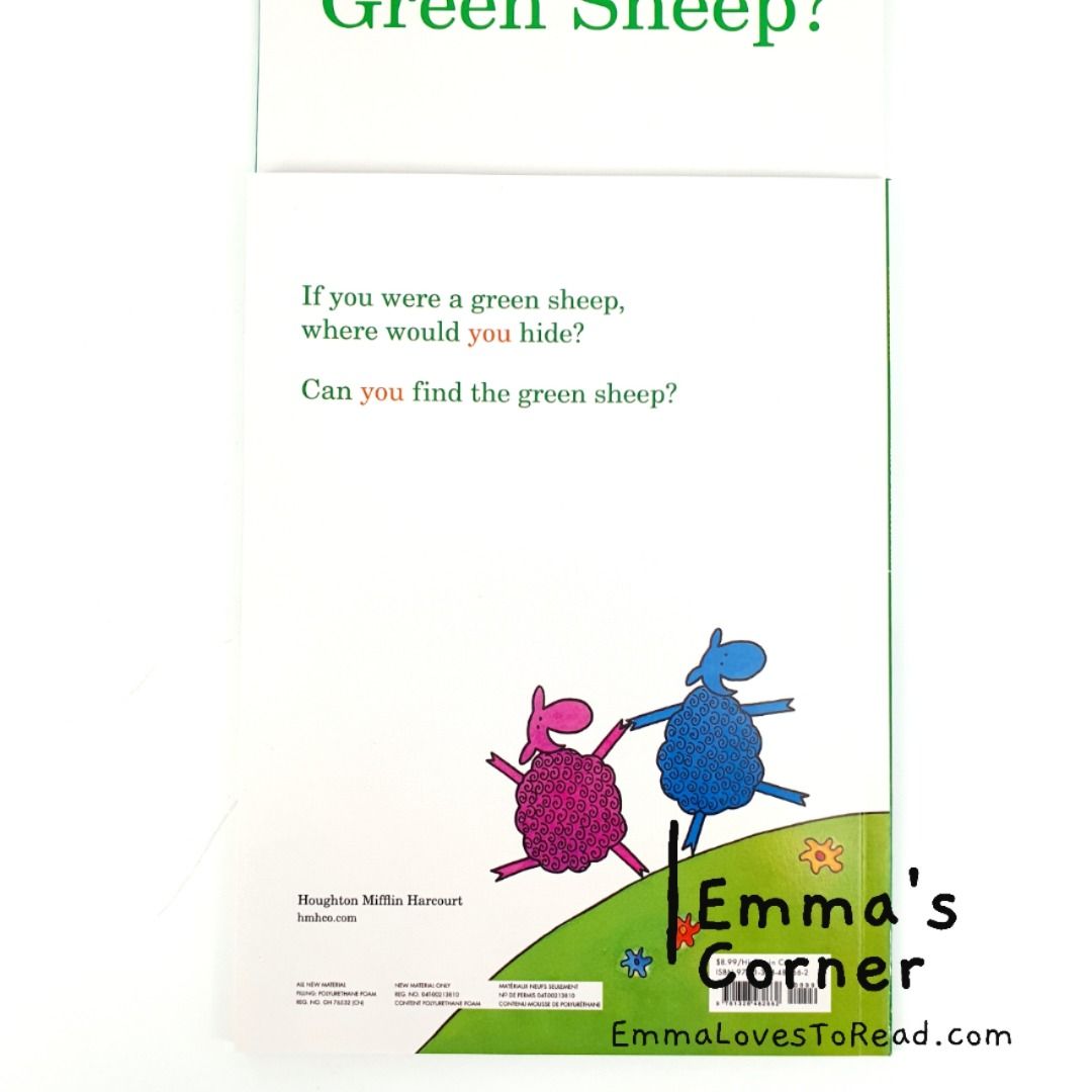 Where Is the Green Sheep? by Mem Fox & Judy Horacek PB, Hobbies & Toys