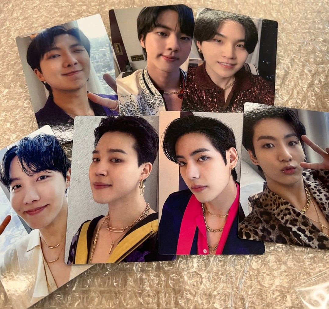 BTS MERCH BOXトレカセット ジョングク テヒョン テテ BTS MERCH BOXトレカセット ジョングク テヒョン テテ