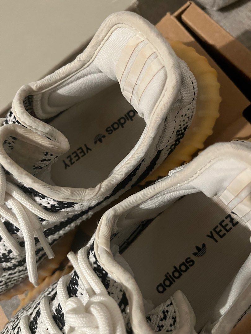retail zebra yeezy