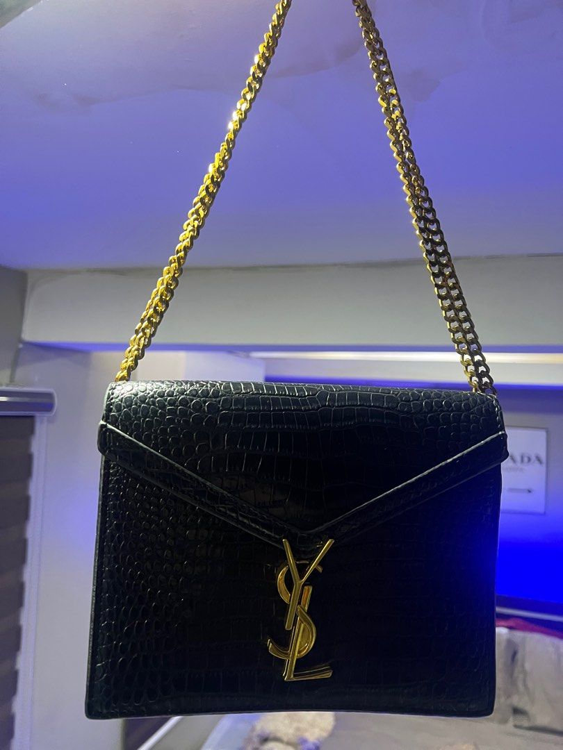 YSL SLING in gold hardware, Luxury, Bags & Wallets on Carousell