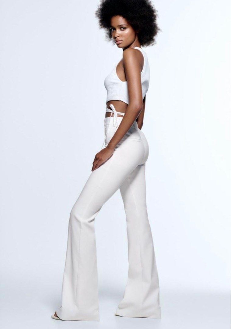 flare pants zara