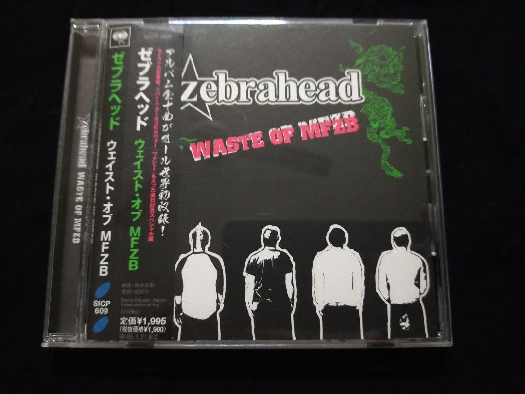 Zebrahead Waste of MZRB, Hobbies & Toys, Music & Media, CDs & DVDs on