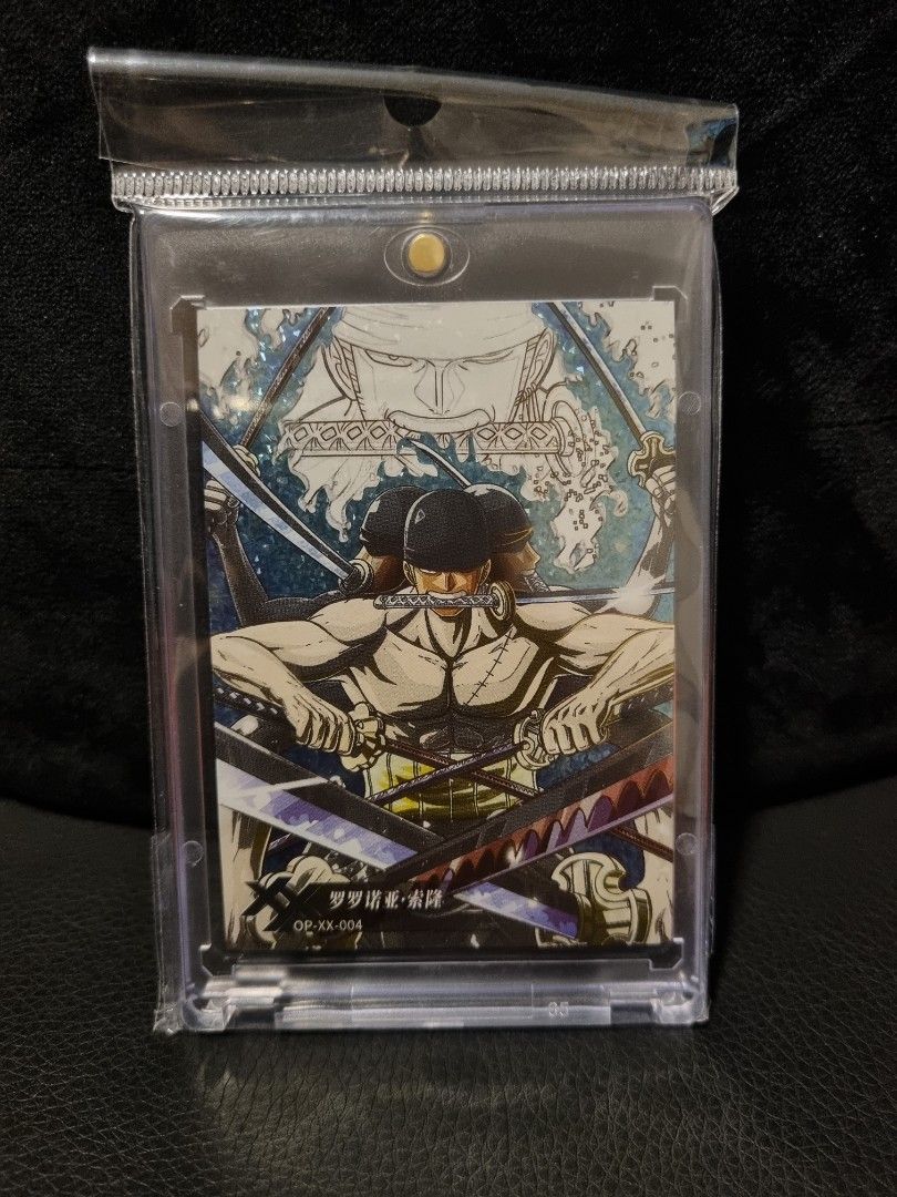 Zoro collectible card One Piece, Hobbies & Toys, Books & Magazines ...