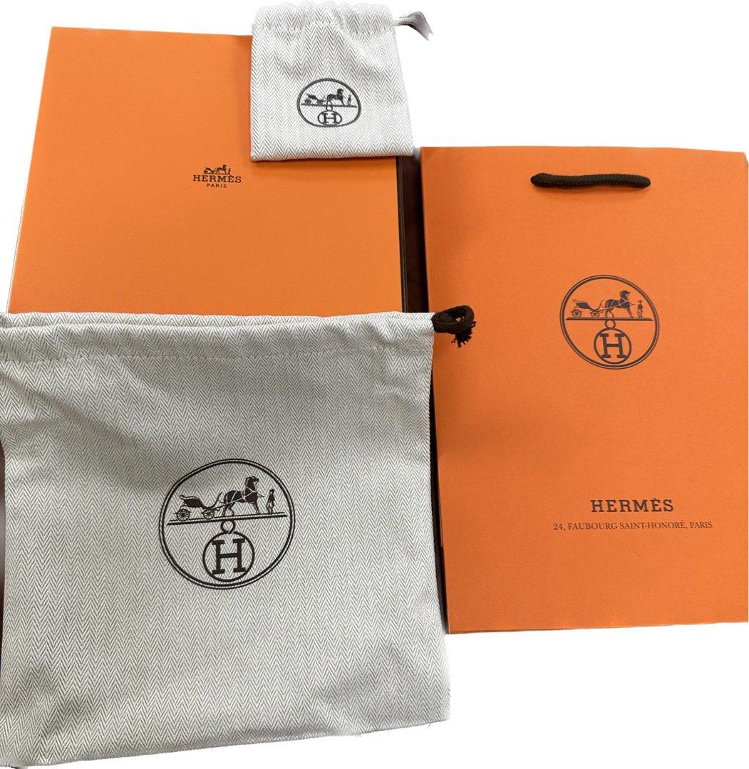 Original Hermes Box, Luxury, Bags & Wallets on Carousell