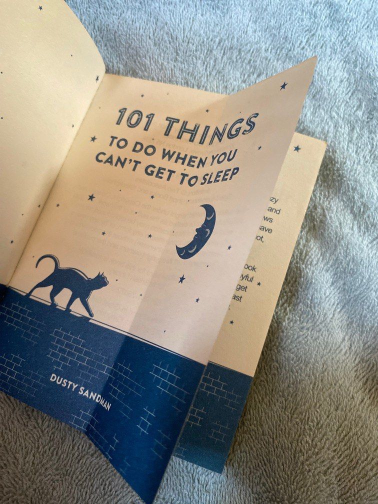 SELF HELP 101 Things to do when You can't get to Sleep, Hobbies & Toys, Books & Magazines