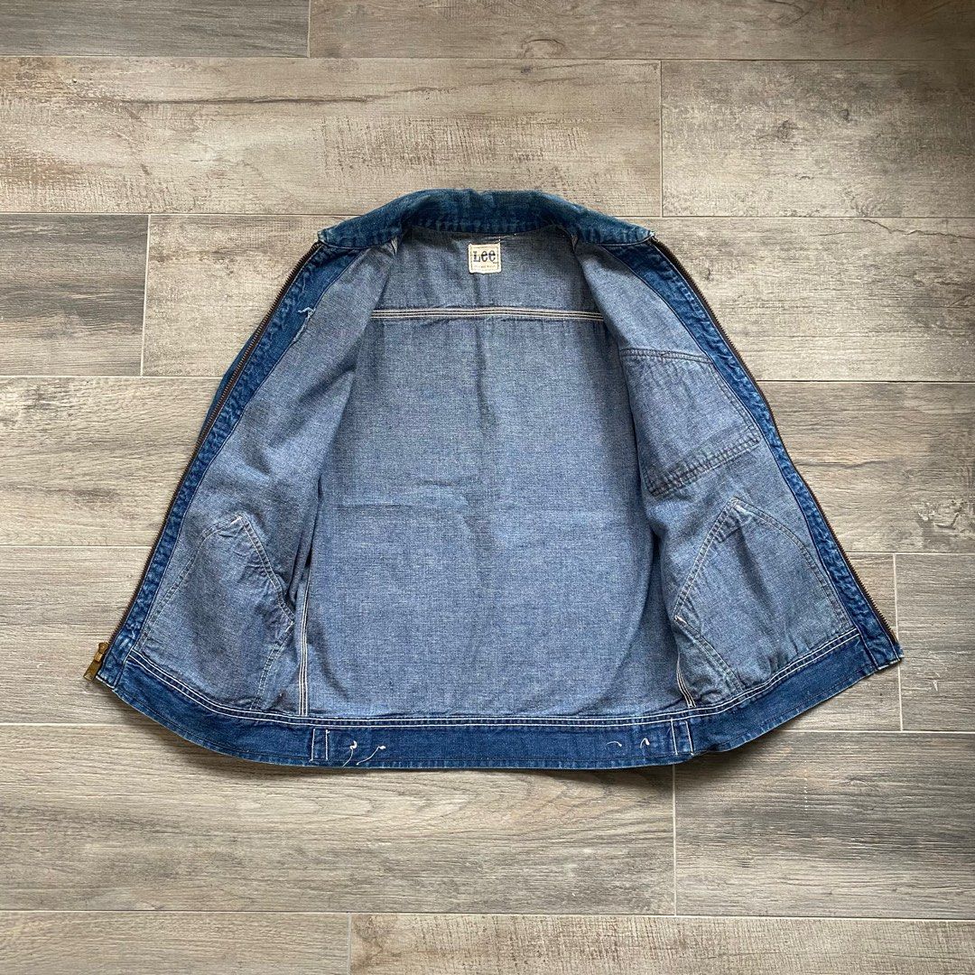 70s USA製 lee vintage denim jacket-