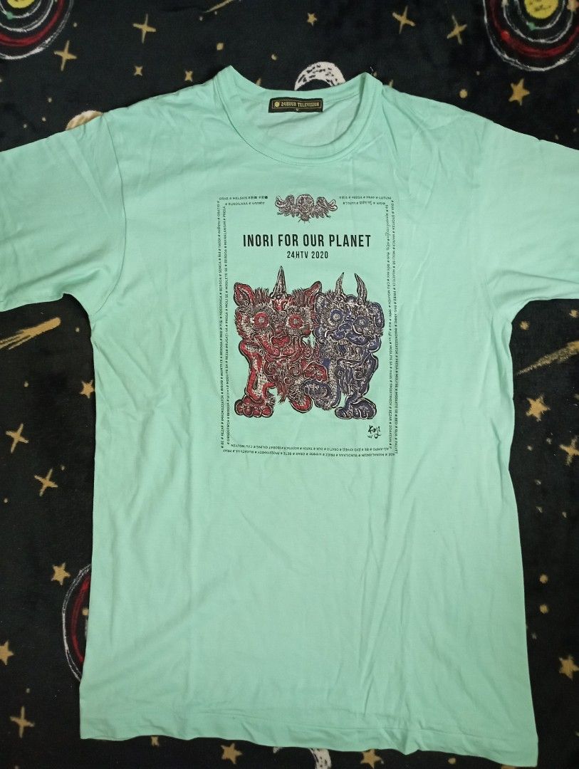24hr X Miwa Komatsu tshirt (Category: Tshirts & Polo Shirts ) located in Carmona. Submitted by seberstuff (Listing ID 1206948971, Image 1). Description: 9.8/10 great condition Medium on tag Light Green Front - 27.5 inches Width - 18 add shipping.