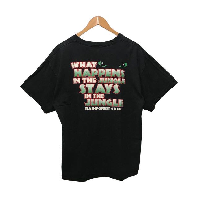 90's Rainforest Cafe, Men's Fashion, Tops & Sets, Tshirts & Polo Shirts