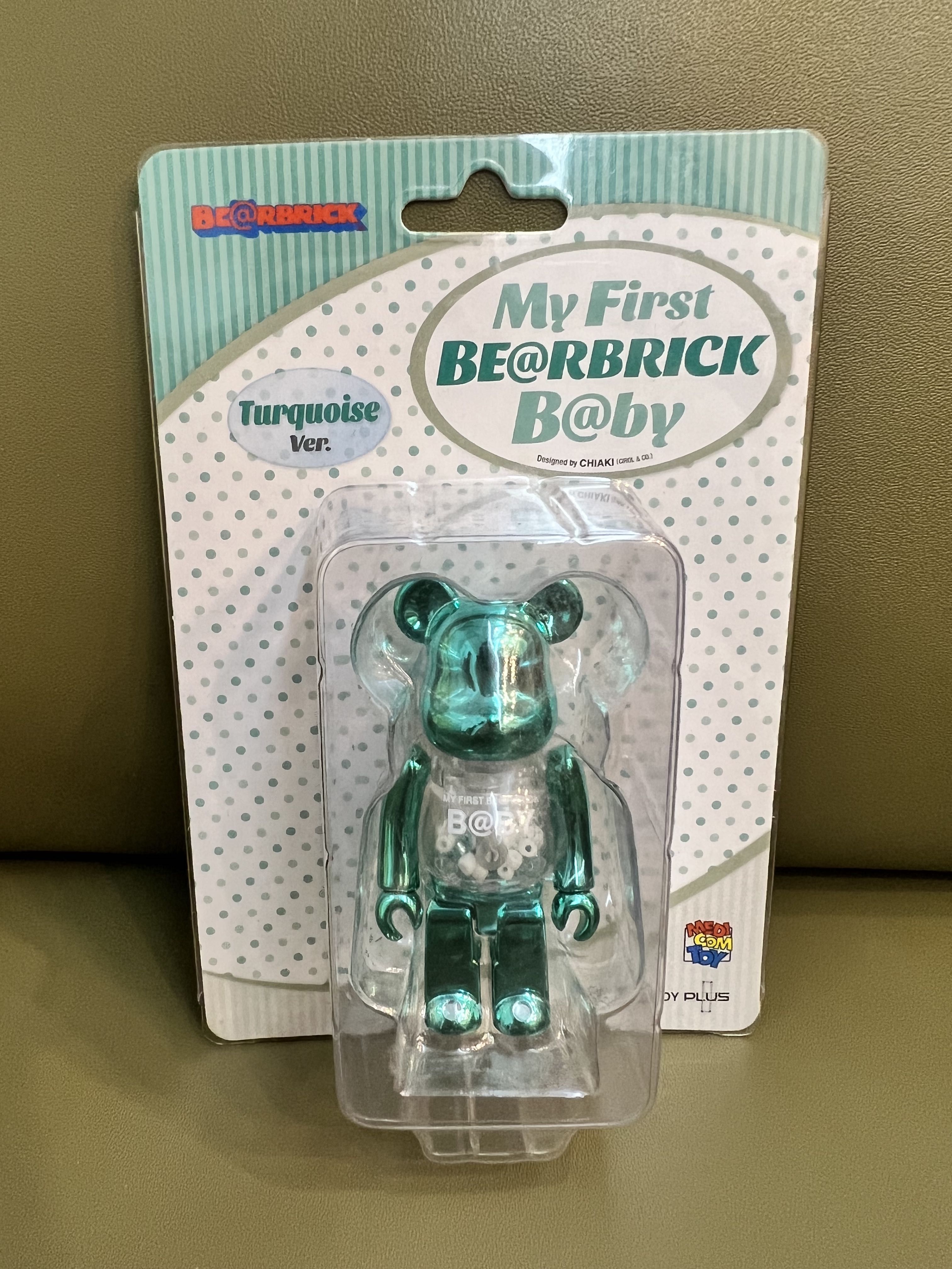 MY FIRST BE@RBRICK B@BY 1000% Turquoise-