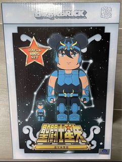 BE@RBRICK 龍星座の紫龍 100％ & 400％