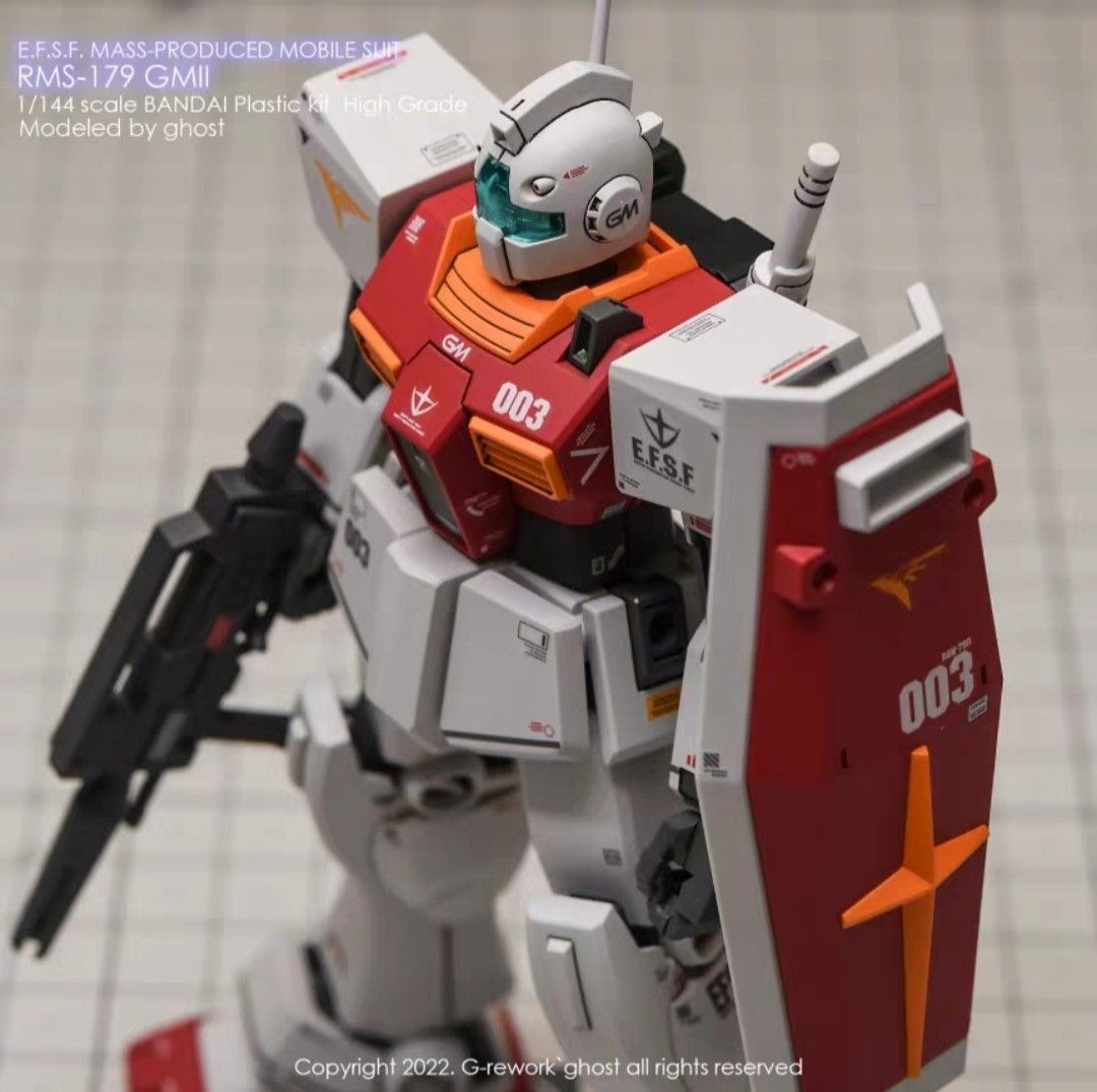 高達模型水貼HGUC HG RG 1/144 吉姆2 RMS-179 GM II UC0087 Z gundam 
