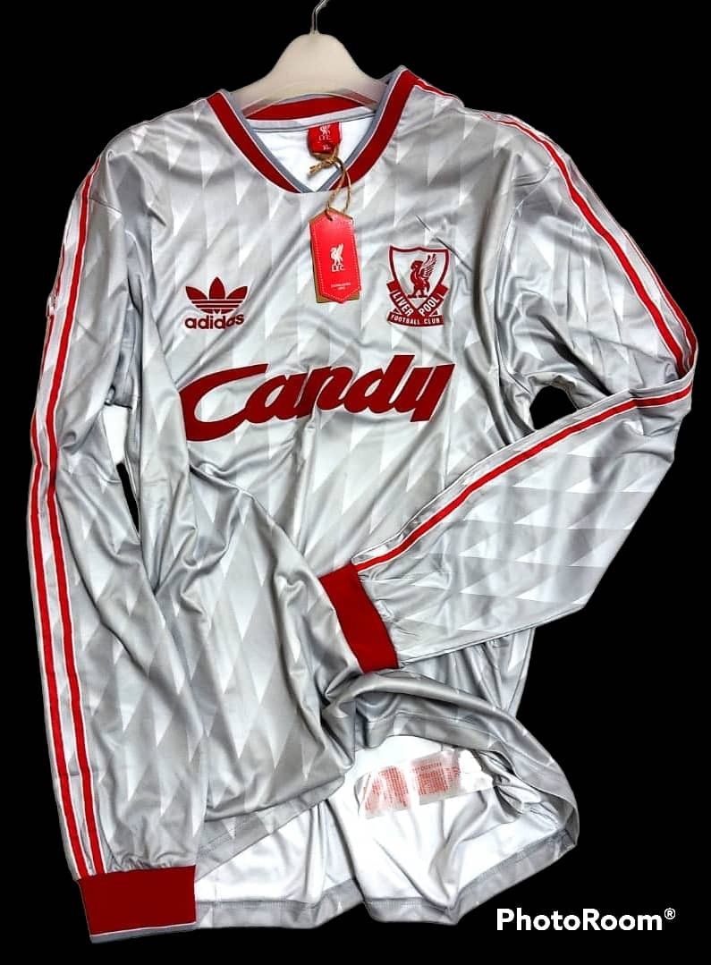 1989-91 Liverpool Away Retro Jersey