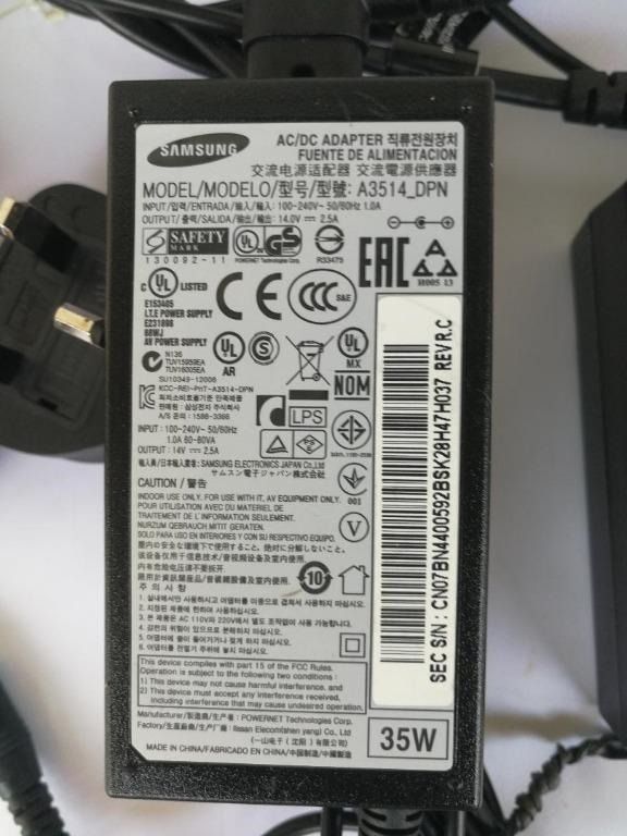 Adapter Monitor Samsung A3514_DPN A4514_DSM, Computers & Tech, Parts