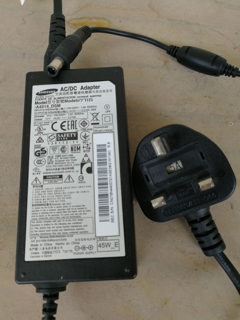 Adapter Monitor Samsung A3514_DPN A4514_DSM, Computers & Tech, Parts