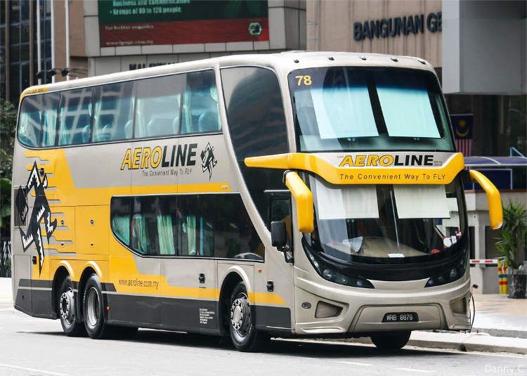 Aeroline Bus Ticket SG to Kl dated 19/1/2022, Tickets & Vouchers, Local Attractions & Transport