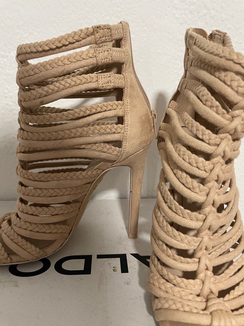 Aldo gladiator heels boots stilettos shoes