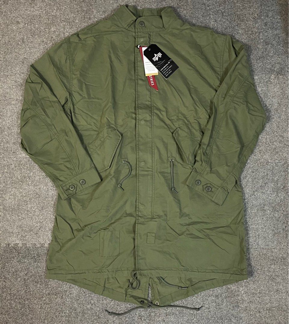 ALPHA INDUSTRIES RETRO M 51 GARMENT WASHED DEFENDER MILITARY ARMY