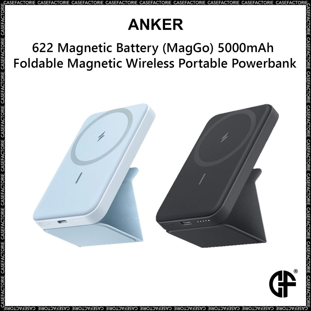 Anker 622 Battery (MagGo) 5000mAh Foldable Wireless