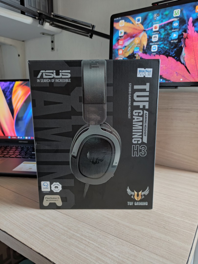 ASUS TUF H3 Gaming Headset, Audio, Headphones & Headsets on Carousell