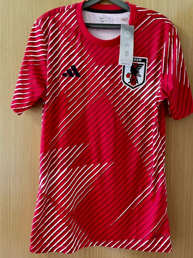 Authentic World Cup 2022 Japan prematch Jersey, Men's Fashion