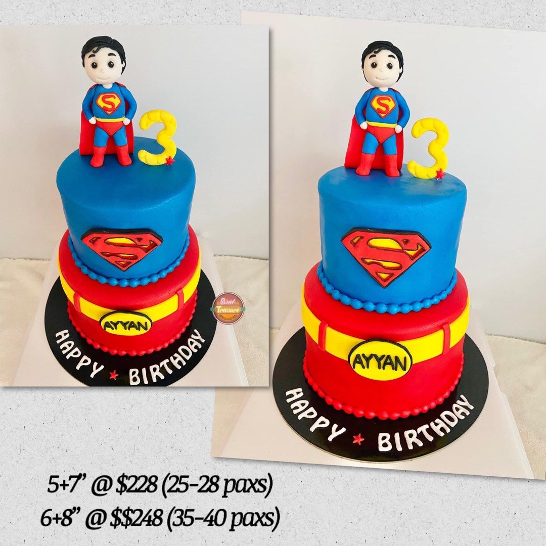 GG Home Biz Cakes & Wedding Cakes: Avengers 2-Tier Birthday Cake Ordered by  Mrs Wong of PJ