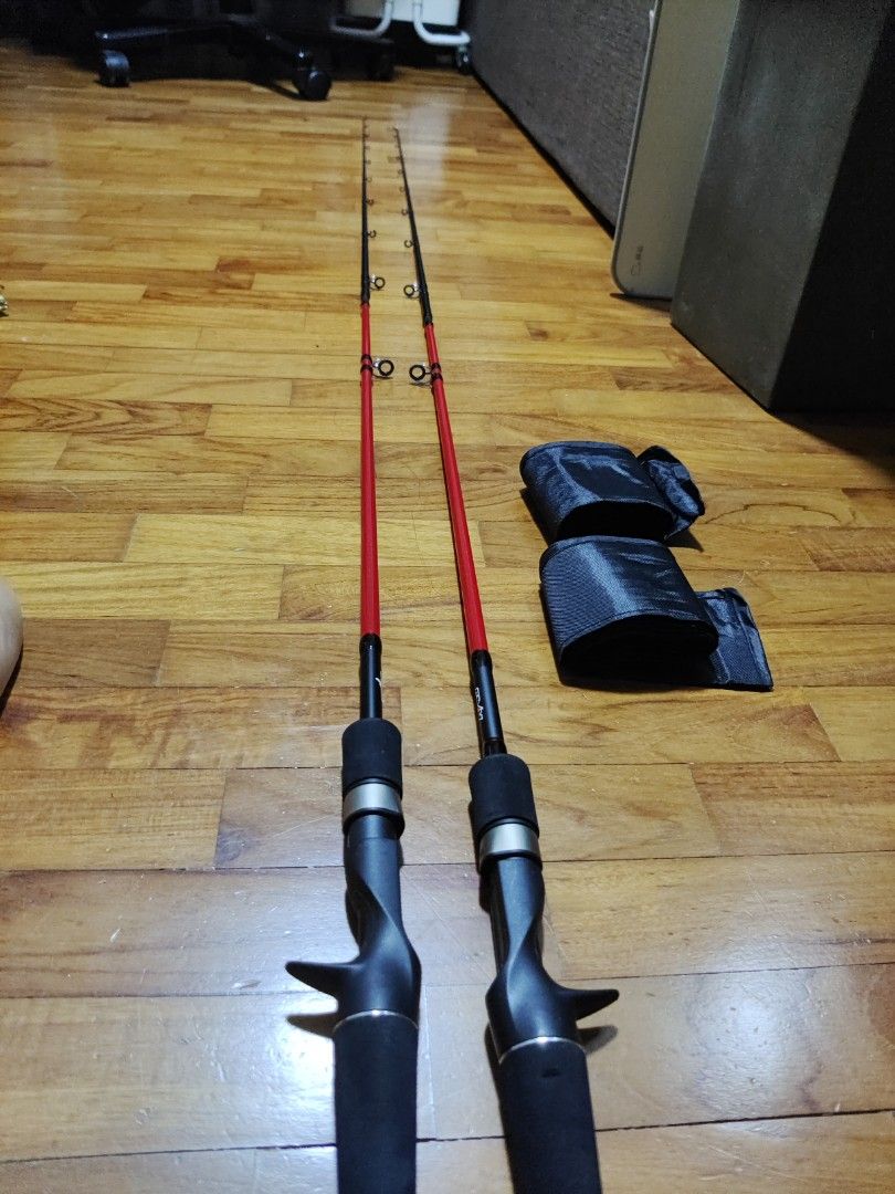 AXIS AX662M/AX632ML 2 piece baitcaster rod, Sports Equipment