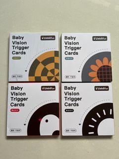 Baby left and right brain training / cognitive training cards / vision trigger cards/ baby intelligence development