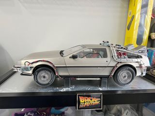 Back to the future delorean car